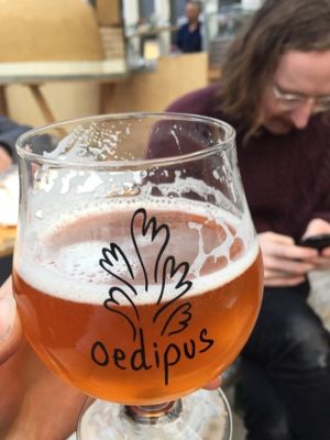 Great beer at Mediamatic ETEN in Amsterdam