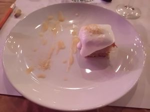 Dessert at Mediamatic ETEN in Amsterdam