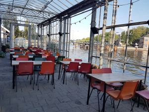 interior - greenhouse room at Mediamatic ETEN in Amsterdam