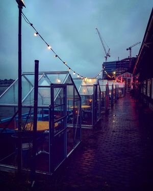 Dine in your own tiny green house at Mediamatic ETEN in Amsterdam