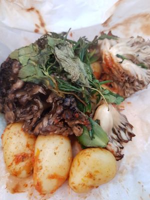 What was inside of the packages at Mediamatic ETEN in Amsterdam