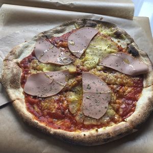 Hawaiian pizza  at Pizzare in Berlin