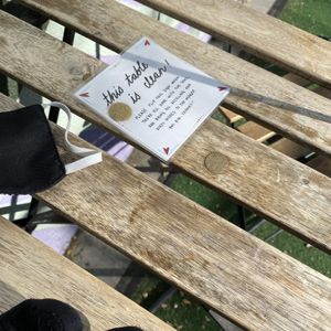 Outdoor seating at The Corner Beet in Denver