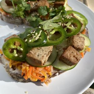Vegan bahn mi at The Corner Beet in Denver