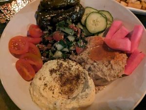 Med plate at The Corner Beet in Denver