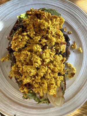 Savory forest VO with tofu scramble (no honey)  at The Corner Beet in Denver