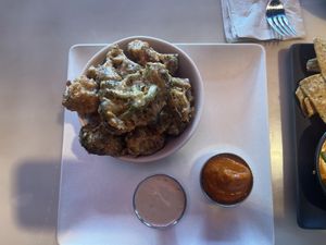 Korean cauliflower  at Vital Root in Denver