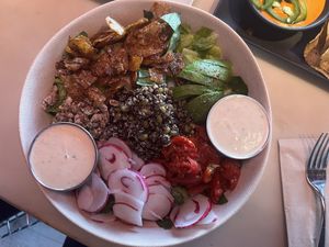 Cobb salad vegan   at Vital Root in Denver