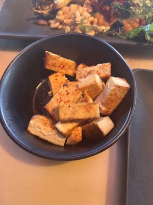 Lemongrass tofu  at Vital Root in Denver