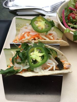 Breakfast Tacos (Tofu Scramble) at Vital Root in Denver