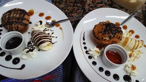 Desserts ... at Cowboy Burger Restaurant in Landau