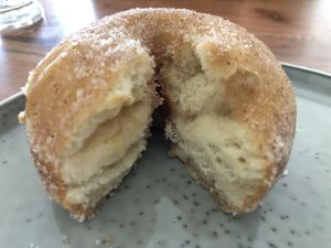 Donut with apple filling  at Leckerschmecker Küchenfee in Waiblingen