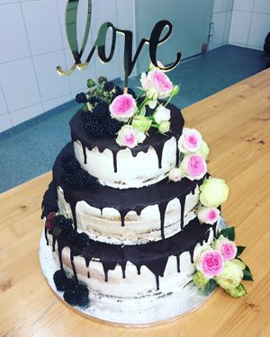 vegan weeding cake at Leckerschmecker Küchenfee in Waiblingen