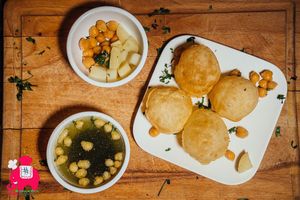 pana puri at Atithi in Delft