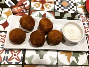 Grandma Croquettes  at Distrito Vegano in Madrid