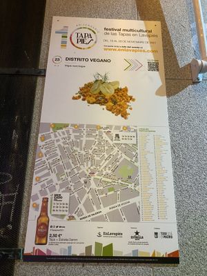 Tapapiés at Distrito Vegano in Madrid