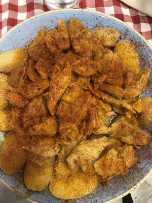 Laćon A La Gallega  at Distrito Vegano in Madrid