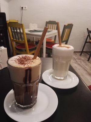 batidos at Distrito Vegano in Madrid
