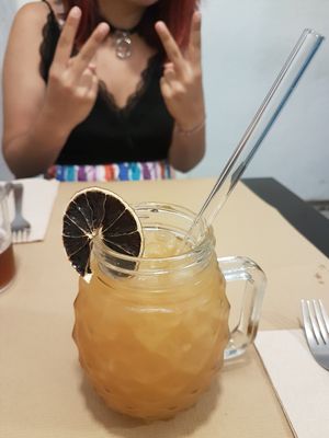 Pera Colada at Distrito Vegano in Madrid