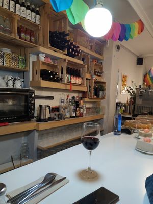 Space at Distrito Vegano in Madrid