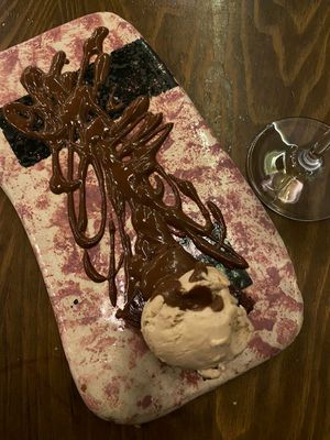 Triple chocolate at La Encomienda in Madrid