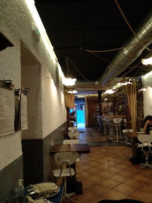 Interior at La Encomienda in Madrid