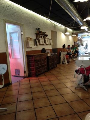 Interior at La Encomienda in Madrid