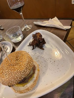Bombay burger at La Encomienda in Madrid