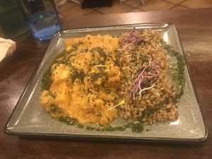 Stew at La Encomienda in Madrid