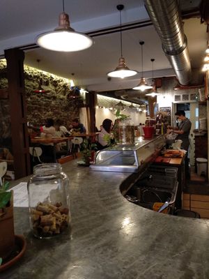 Interior at La Encomienda in Madrid
