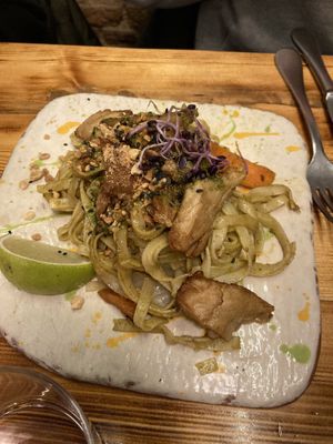 pad thai at La Encomienda in Madrid