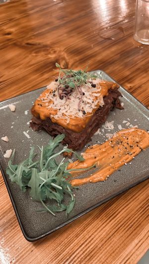 THE LASAGNA! 5*  at La Encomienda in Madrid