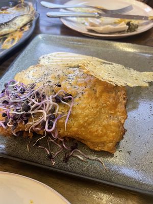 Bolognese lasagna  at La Encomienda in Madrid