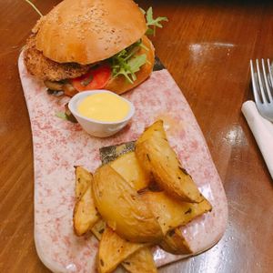 Asian burger at La Encomienda in Madrid