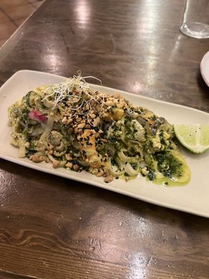 Pad thai  at La Encomienda in Madrid