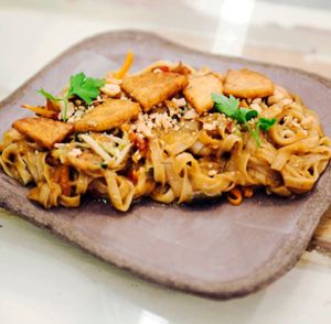 Pad Thai at La Encomienda in Madrid