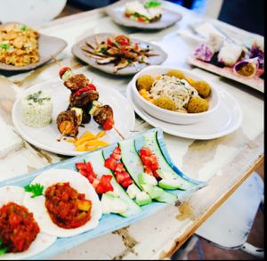 vegan food at La Encomienda in Madrid