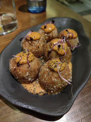 Croquetas at La Encomienda in Madrid