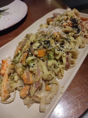 Pad Thai at La Encomienda in Madrid