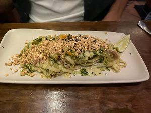 Pad Thai at La Encomienda in Madrid