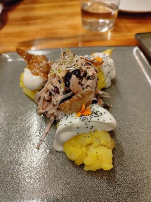 Causa limeña at La Encomienda in Madrid