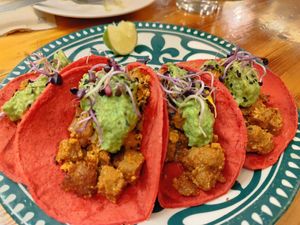 Tacos at La Encomienda in Madrid