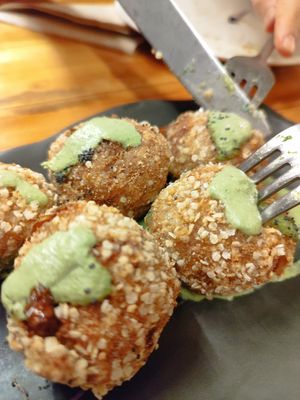 Croquetas at La Encomienda in Madrid