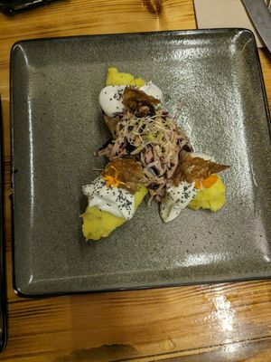 Causa limeña at La Encomienda in Madrid