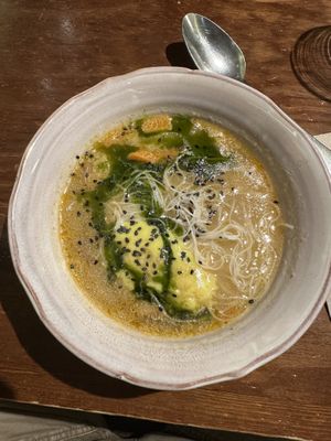 Ramensuppe  at La Encomienda in Madrid