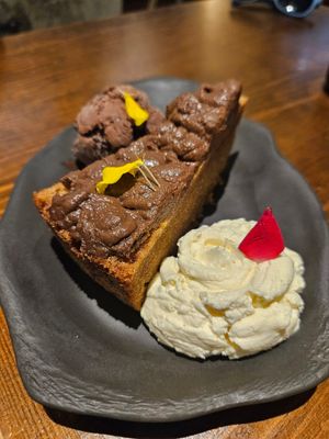 Cake of the day at La Encomienda in Madrid