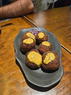 Croquetas at La Encomienda in Madrid