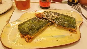 Super cannelloni at La Encomienda in Madrid