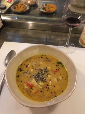 Soup at La Encomienda in Madrid