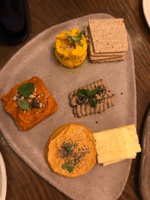 Pâté board at La Encomienda in Madrid